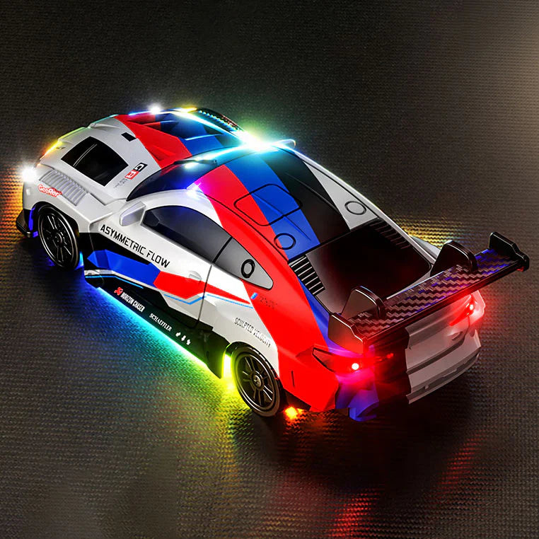 BMW RC Drift Car with Gyro, Alloy Body & 4WD Remote Control.